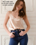 Satin Panty Encouragement756
