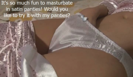 Satin Panty Encouragement3010