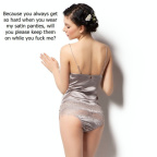 Satin Panty Encouragement3905