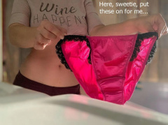 Satin Panty Encouragement4534