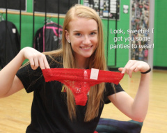 Satin Panty Encouragement5154