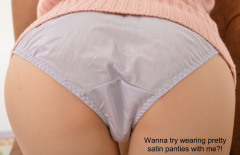 Satin Panty Encouragement5186