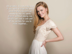 Satin Panty Encouragement6509