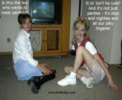 Satin Panty Encouragement8243