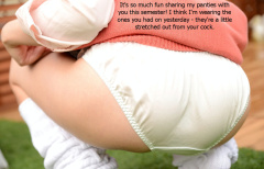 Satin Panty Encouragement10606