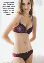 Satin Panty Encouragement10611