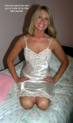 Satin Panty Encouragement10712