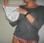 Satin Panty Encouragement10758