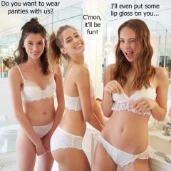 Satin Panty Encouragement10868