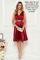 Satin Panty Encouragement10891