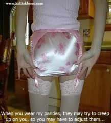 Satin Panty Encouragement10899