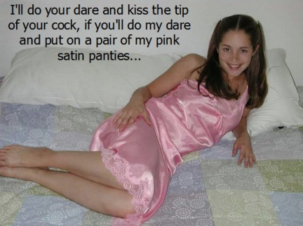 Satin Panty Encouragement11591