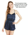 Satin Panty Encouragement11925