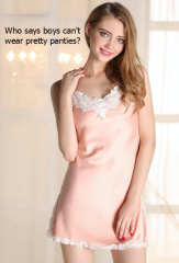 Satin Panty Encouragement12014