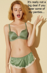 Satin Panty Encouragement12020