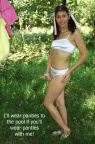 Satin Panty Encouragement12044