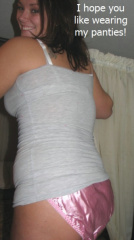 Satin Panty Encouragement12061
