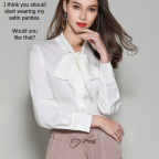 Satin Panty Encouragement12126