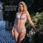 Satin Panty Encouragement12177