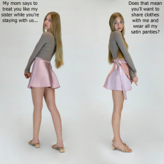 Satin Panty Encouragement12192