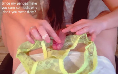 Satin Panty Encouragement12201