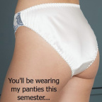 Satin Panty Encouragement12427