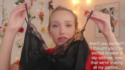 Satin Panty Encouragement12448