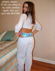 Satin Panty Encouragement12451