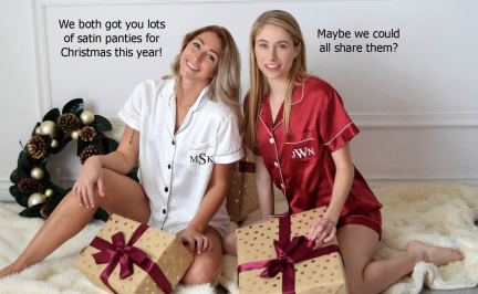 Satin Panty Encouragement12485