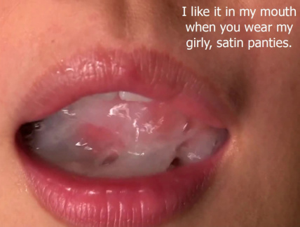 Satin Panty Encouragement12509