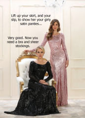 Satin Panty Encouragement12518