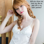 Satin Panty Encouragement12568