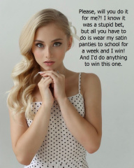 Satin Panty Encouragement12575