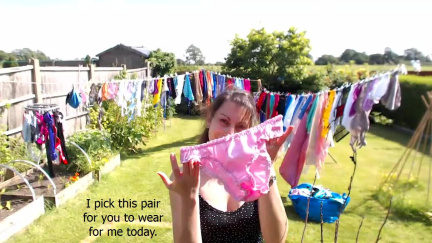 Satin Panty Encouragement12588