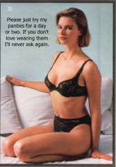 Satin Panty Encouragement12755