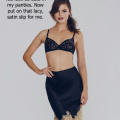Satin Panty Encouragement12767
