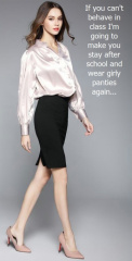 Satin Panty Encouragement12789