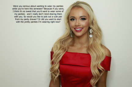 Satin Panty Encouragement12825