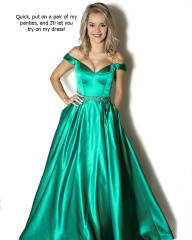 Satin Panty Encouragement12842