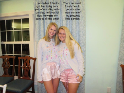 Satin Panty Encouragement12853