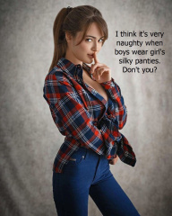 Satin Panty Encouragement12908