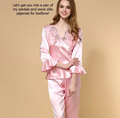 Satin Panty Encouragement12963