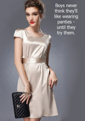 Satin Panty Encouragement12970