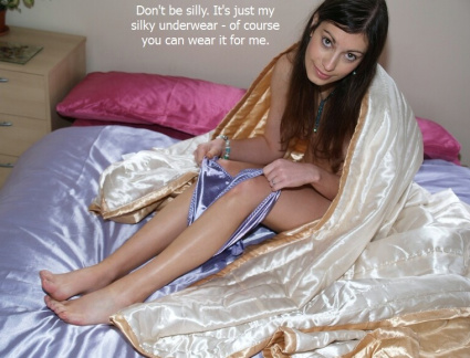 Satin Panty Encouragement12980