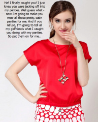 Satin Panty Encouragement13285