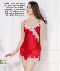 Satin Panty Encouragement13293