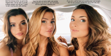 Satin Panty Encouragement13410