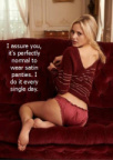 Satin Panty Encouragement13440
