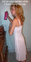 Satin Panty Encouragement13951
