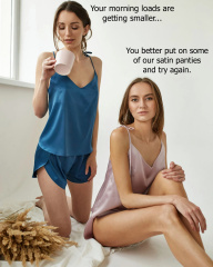 Satin Panty Encouragement14275